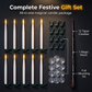 Flickering Flameless LED Taper Candles