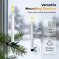 Flickering Flameless LED Taper Candles