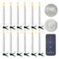 Flickering Flameless LED Taper Candles