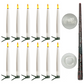 Flickering Flameless LED Taper Candles