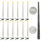 Flickering Flameless LED Taper Candles