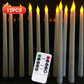 Flickering Flameless LED Taper Candles