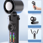 Foldable Portable Fan with Digital Display