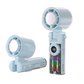 Foldable Portable Fan with Digital Display