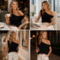 🔥 50% OFF! ✨ Women’s Casual One-Shoulder Top | Stylish Asymmetric Neckline | Lightweight & Easy to Style for Everyday Summer Looks 💕