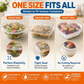 🍱 50% OFF NOW! 🧊 Disposable Elastic Food Bowl Covers – Stretchable, spill-proof & food-safe – Keeps meals fresh & covers any bowl ✨