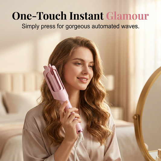 🔥 50% OFF! ✨ Auto-Rotating Smart Curling Iron | Automatic Hair Curler for Effortless Waves & Bouncy Curls 💕