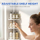 🔥 50% OFF! 🚿 Adjustable Telescopic Corner Shower Caddy | No-Drill Bathroom Storage Rack | Space-Saving & Easy to Install ✨