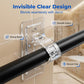 🔥 50% OFF! 🛠️ Heavy-Duty Self-Adhesive Rod Support Brackets | No-Drill Curtain Rod Holders | Strong, Easy to Install & Space-Saving ✨