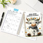 🔥 50% OFF 🐮 2026–2030 Highland Cow 5-Year Planner – Cute, Spacious & Perfect for Long-Term Planning
