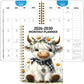 🔥 50% OFF 🐮 2026–2030 Highland Cow 5-Year Planner – Cute, Spacious & Perfect for Long-Term Planning
