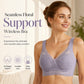 🔥 50% OFF! 💕 Women’s Wireless Lace Bra | Soft, Seamless Comfort & Light Support | Flattering Everyday Bra for All-Day Wear ✨