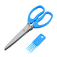 ⏳ 50% OFF! ✂️ 5-Blade Herb Scissors – Multi-Layer Kitchen Herb Cutter | Quickly Chop Chives, Parsley, Spring Onions & Fresh Herbs | Fast, Easy & Mess-Free