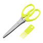 ⏳ 50% OFF! ✂️ 5-Blade Herb Scissors – Multi-Layer Kitchen Herb Cutter | Quickly Chop Chives, Parsley, Spring Onions & Fresh Herbs | Fast, Easy & Mess-Free