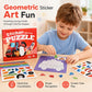 🎉 60% OFF! ✨ Kids Geometric Sticker Activity Book – Fun Shape Matching & Creative Sticker Play | Screen-Free Activity for Kids | Great for Travel, Home & Learning