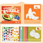 🎉 60% OFF! ✨ Kids Geometric Sticker Activity Book – Fun Shape Matching & Creative Sticker Play | Screen-Free Activity for Kids | Great for Travel, Home & Learning