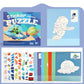 🎉 60% OFF! ✨ Kids Geometric Sticker Activity Book – Fun Shape Matching & Creative Sticker Play | Screen-Free Activity for Kids | Great for Travel, Home & Learning