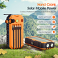🔥 50% OFF Solar Power Bank with Built-in Cables & Flashlight 🔋 Perfect for Travel, Outdoors & Emergencies