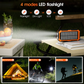 🔥 50% OFF Solar Power Bank with Built-in Cables & Flashlight 🔋 Perfect for Travel, Outdoors & Emergencies