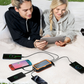 🔥 50% OFF Solar Power Bank with Built-in Cables & Flashlight 🔋 Perfect for Travel, Outdoors & Emergencies