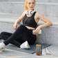 🔥 50% OFF Solar Power Bank with Built-in Cables & Flashlight 🔋 Perfect for Travel, Outdoors & Emergencies
