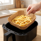 🔥 50% OFF! 🍟 Disposable Air Fryer Paper Liners – Non-Stick, Grease-Resistant & Easy-Clean | Protects Your Air Fryer Basket from Food & Grease | Perfect for Everyday Cooking