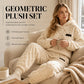🔥 OVER 70% OFF 🍂 Women’s 2-Piece Embossed Plush Set – Ultra-Soft, Warm & Effortlessly Chic