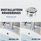 🔥 50% OFF 🚿 Round Bathroom Sink Overflow Hole Cover – Simple, Neat & Easy to Install ✨