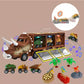 🦖 HOT SALE 50% OFF 🔥 Interactive Dinosaur Transporter Toy Truck with Lights, Music & Mini Dino Cars