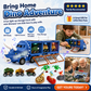🦖 HOT SALE 50% OFF 🔥 Interactive Dinosaur Transporter Toy Truck with Lights, Music & Mini Dino Cars