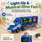 🦖 HOT SALE 50% OFF 🔥 Interactive Dinosaur Transporter Toy Truck with Lights, Music & Mini Dino Cars