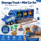 🦖 HOT SALE 50% OFF 🔥 Interactive Dinosaur Transporter Toy Truck with Lights, Music & Mini Dino Cars