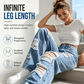 🔥 OVER 55% OFF 👖 Women’s Distressed High-Rise Wide-Leg Jeans – Flattering, Edgy & Effortlessly Cool
