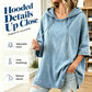 🔥 50% OFF 🍂 Women’s Oversized Denim Hoodie – Relaxed, Comfy & Effortlessly Cool