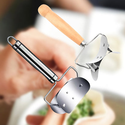 🥟 Save 50%! 🔪 Dumpling Wrapper Cutter – Stainless steel, easy & even cuts ✨