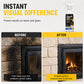 🔥 HOT SALE: 50% OFF 🧽 Fast-Acting Fireplace Cleaner Spray – Cut Through Soot, Smoke Stains & Grime Fast ✨