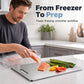 🔥 50% OFF 🍽️ Stainless Steel Double-Sided Cutting Board – One Board for Meat, Veggies & Everyday Prep ✨