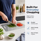 🔥 50% OFF 🍽️ Stainless Steel Double-Sided Cutting Board – One Board for Meat, Veggies & Everyday Prep ✨