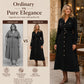 🔥 OVER 60% OFF 🍂 Women’s Corduroy Midi Shirt Dress with Belt – Flattering, Cosy & Effortlessly Polished