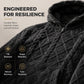 🔥 OVER 60% OFF ❄️ Men’s Plush Diamond Knit Hoodie – Warm, Textured & Built for Winter