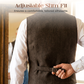 🔥 50% OFF 👔 Men’s Slim Fit Business Vest – Sharp, Adjustable & Effortlessly Stylish