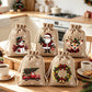 🎄 50% OFF 🎁 Christmas Drawstring Gift Bags – Festive, Reusable & Ready in Seconds
