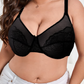 🔥 50% OFF 💕 Full-Coverage Lace Minimizer Bra – Supportive, Smoothing & Comfortable All Day