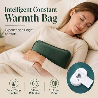🔥 50% OFF🎅 – Rechargeable Electric Hot Water Bottle with Soft Plush Cover | Cosy Winter Heat