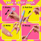 💅 50% OFF | 12-Color Nail Art Marker Set – 0.5mm Fine Tip for Easy DIY Designs