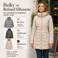 ⌛Limited-Time 50% OFF🛍️ Women's Slim-Fit Insulated Hooded Coat – Warm, Windproof & Flattering