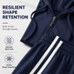 🔥 50% OFF 👟 Women’s Striped Zip-Up Hoodie & Pants Set – Stretchy, Flattering & Effortlessly Sporty