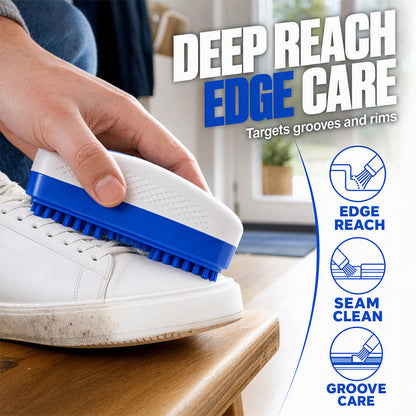 🔥 50% OFF 👟 All-in-One Shoe Cleaning Brush – Built-In Foam Cleaner, No-Rinse & Travel-Friendly