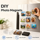 🔥50% OFF!!📢✨ Clear Acrylic DIY Fridge Magnet Kit – Turn Photos, Drawings & Little Memories Into Custom Fridge Magnets, A Fun Craft Activity for Home & Gifting 🧲