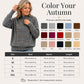 🔥 50% OFF ✨ Women’s Zip-Up Knit Cardigan – Stand Collar & Relaxed Fit